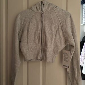 Lululemon Gray Zip-Up Hoodie